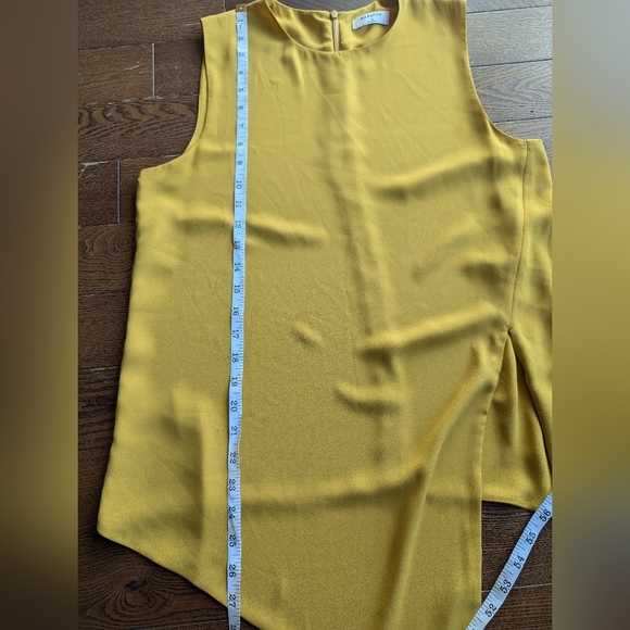 Aritzia Yellow Sleeveless Blouse - Picture 8 of 9